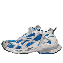 Кроссовки runner sneakers 'white blue mesh and nylon' Balenciaga, белый 677402w3rb34912 | white/blue/black/grey