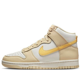 Кроссовки dunk high 'pale vanilla' Nike, мультиколор dd1869-201 | pale vanilla/sail/topaz gold