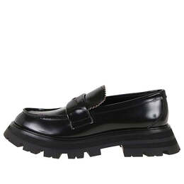 Кроссовки wander leather loafers 'core black' Alexander McQueen, черный 685690whz851081 | black