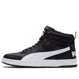 Кроссовки rebound street v2 fur 'black white' Puma, черный 363717-05 | black/white