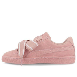 Кроссовки suede heart satin ii cameo brown Puma, розовый 364084-03 | pink