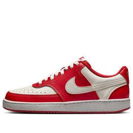 Кроссовки court vision low next nature 'university red sail' Nike, красный dh3158-602 | university red/sail