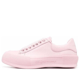 Кроссовки deck skate plimsoll shoes 'pink' Alexander McQueen, розовый 697121whvjt5816 | pink