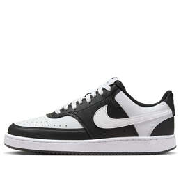 Кроссовки court vision low next nature 'black white' Nike, черный dh3158-003 | black/white