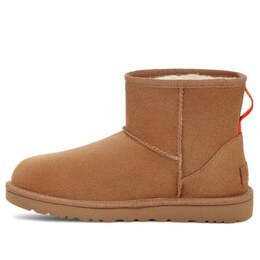 Кроссовки classic mini side logo 'chestnut orange' Ugg, мультиколор 1144057-che | chestnut/neon orange