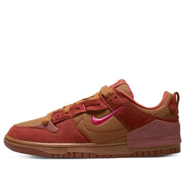 Кроссовки dunk low disrupt 2 'desert bronze' Nike, мультиколор dh4402-200 | desert bronze/pink prime/rugged orange