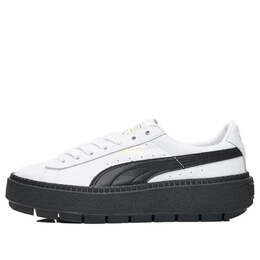 Кроссовки platform trace l 'white' Puma, белый 366109-02 | white