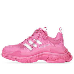 Кроссовки triple s sneaker x adidas 'neon pink' Balenciaga, розовый 712764w2zb65590 | pink