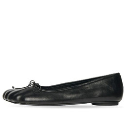 Кроссовки anatomic ballerina shoes 'black shiny soft sheepskin' Balenciaga, черный 714260wbcw01000 | black