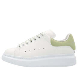 Кроссовки oversize sole shoes 'white lime green' Alexander McQueen, белый 719412whgp78966 | white/lime green