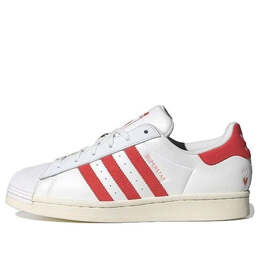 Кроссовки originals superstar 'valentine's day 2024' Adidas, белый ig5958 | cloud white/bright red/wonder clay