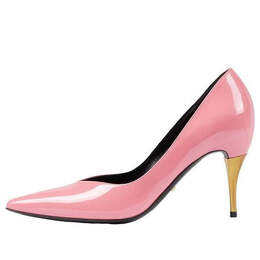 Кроссовки patent leather mid-heel pump 'pink' Gucci, розовый 716687-aaa0p-5809 | pink