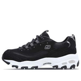 Кроссовки d lites sneakers black/silver Skechers, черный 11930-blk | black/silver