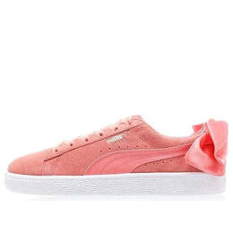 Кроссовки suede bow 'shell pink' Puma, розовый 367317-01 | pink
