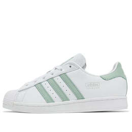 Кроссовки superstar 'cloud white hazy green' Adidas, белый ig4541 | cloud white/hazy green/cloud white