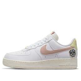 Кроссовки air force 1 '07 se 'flower power' Nike, белый dj6377-100 | white/pink/yellow