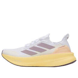 Кроссовки ultraboost 5x 'white almost yellow' Adidas, белый ih0685 | off white/preloved fig/almost yellow