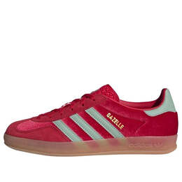 Кроссовки gazelle indoor 'better scarlet hazy green' Adidas, мультиколор ig6786 | better scarlet/hazy green/gum