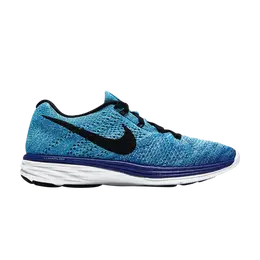 Кроссовки Nike Wmns Flyknit Lunar3, синий 698182 403 | blue