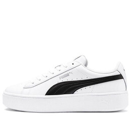 Кроссовки vikky stacked 'white black' Puma, черный 369143-07 | black/white