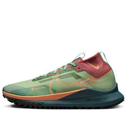 Кроссовки react pegasus trail 4 gore-tex 'alligator orange trance' Nike, зеленый dj7929-300 | green