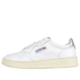 Кроссовки medalist leather low 'white silver' Autry, белый aulw-ll05 | white/silver