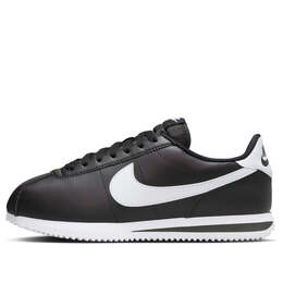 Кроссовки cortez leather 'black white' Nike, черный dn1791-001 | black/white