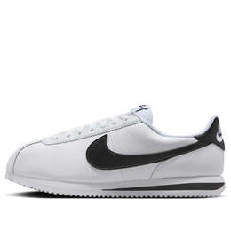 Кроссовки cortez leather 'white black' Nike, белый dn1791-107 | white/black