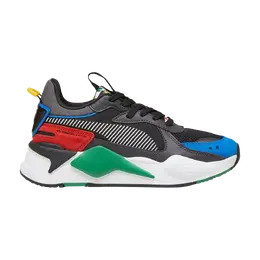 Кроссовки RS-X Big Kid Puma, черный 394373 01 | black/for all time red