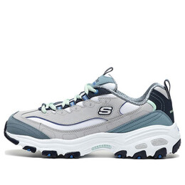 Кроссовки d lites 1.0 low running shoes grey/blue Skechers, серый 13143-gybl | grey/blue
