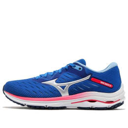 Кроссовки wave rider 24 'blue diva pink' Mizuno, синий j1gd200320 | blue