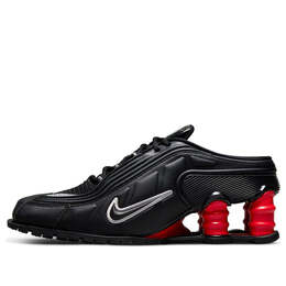Кроссовки martine rose x shox mule mr4 'black comet red' Nike, черный dq2401-001 | black/red
