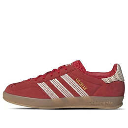 Кроссовки gazelle indoor 'better scarlet wonder white' Adidas, мультиколор ji2756 | better scarlet/wonder white