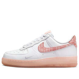 Кроссовки air force 1 '07 lv8 'copy paste' Nike, белый dq5019-100 | white/pink