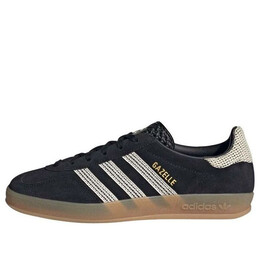 Кроссовки gazelle indoor 'black wonder white' Adidas, черный ji2755 | black/wonder white