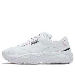 Кроссовки stormy pop white Puma, белый 371729-01 | white