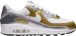 Кроссовки Nike Wmns Air Max 90 SE 'Metallic', золотой dj6208 100 | gold