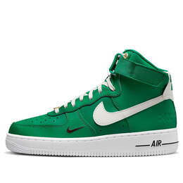 Кроссовки air force 1 high se '40th anniversary - malachite' Nike, мультиколор dq7584-300 | malachite/sail/metallic gold/brown basalt