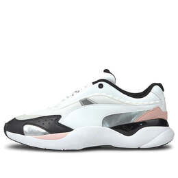 Кроссовки lia fs low white/black/silver Puma, черный 373441-01 | black/white/silver/pink