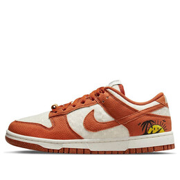 Кроссовки dunk low 'sun club - burnt sunrise' Nike, мультиколор dr5475-100 | sail/black-vivid green-barn sunrise