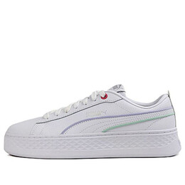 Кроссовки smash platform 'piping - white lilac' Puma, белый 373315-02 | white