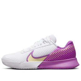 Кроссовки zoom vapor pro 2 hc 'white fuchsia dream' Nike, белый dr6192-100 | white/fuchsia dream/earth/citron tint