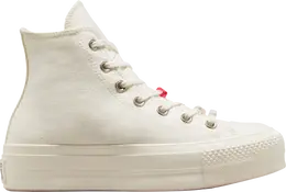 Converse Кроссовки Wmns Chuck Taylor All Star Lift Platform High 'DIY Beads', кремовый a06096c | cream