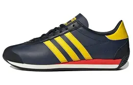 Кроссовки Adidas Country OG Leather Sneakers, синий/желтый id2958 | blue/yellow