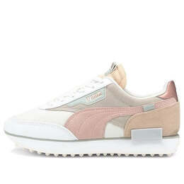 Кроссовки future rider soft metal 'natural vanchetta' Puma, белый 374665-02 | white/pink