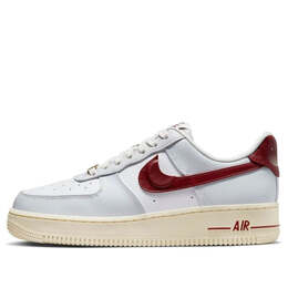 Кроссовки air force 1 low 'photon dust team red' Nike, мультиколор dv7584-001 | photon dust/team red/summit white/muslin