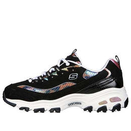 Кроссовки d'lites leather 'black multi' Skechers, черный 149264-bkmt | black/multi-color