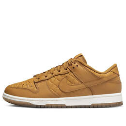 Кроссовки dunk low 'quilted wheat' Nike, мультиколор dx3374-700 | wheat/wheat-sail-black