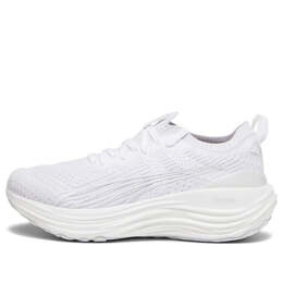 Кроссовки foreverrun nitro knit 'white feather grey' Puma, белый 379140-01 | white/feather grey