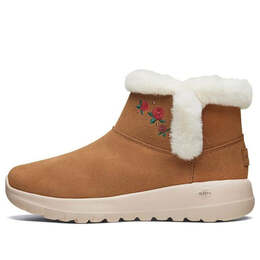 Кроссовки on-the-go joy 'brown with flowers' Skechers, коричневый 16607-csnt | brown/white/green/red